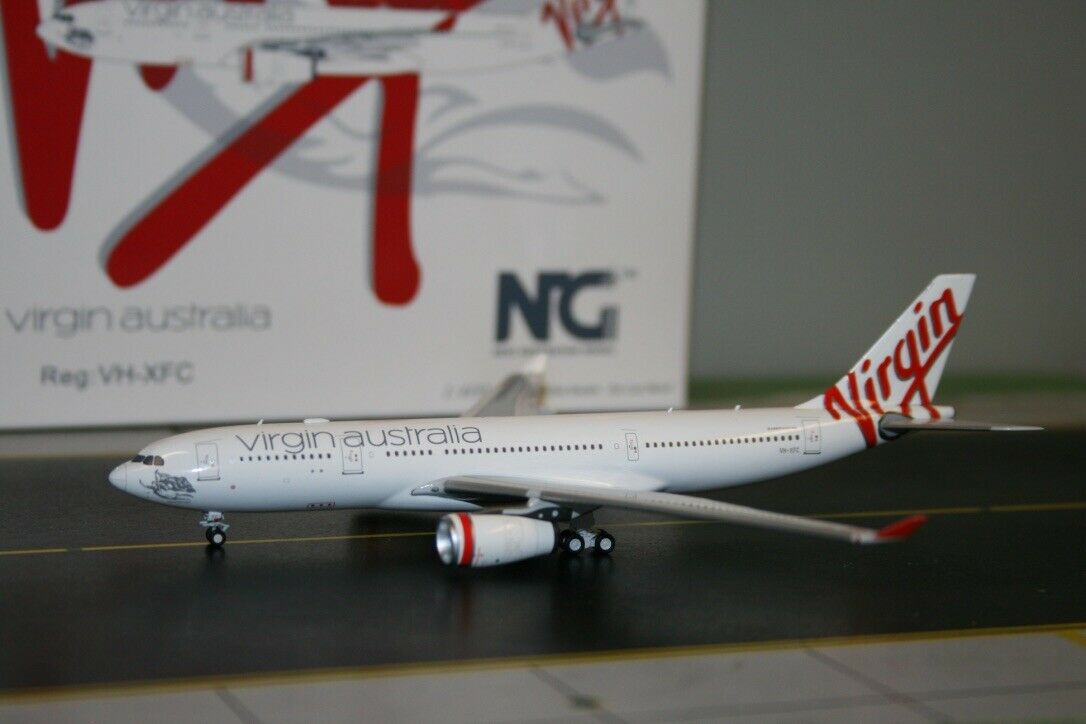 NG Models 61016 Airbus A330-243 Virgin Australia VH-XFC in 1:400 Scale 