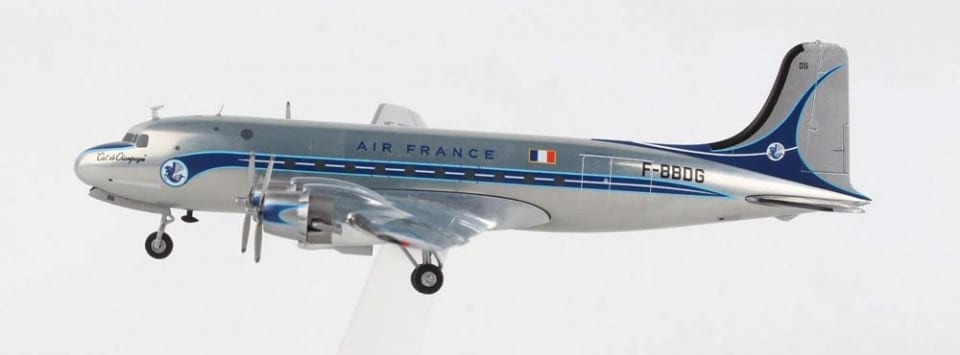 F-bbdg "ciel de champagne"" NUOVO Herpa 571104-1/200 Air France Douglas dc-4 