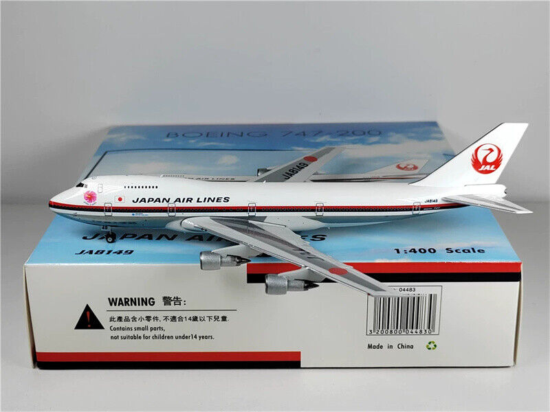 Phoenix 1/400 JAL Japan Airlines Boeing 747-200 JA8149 (04483)